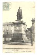 Cp, 33, Libourne, Place Decazes, Statue Du Duc Decazes, Voyagée 1902 - Libourne