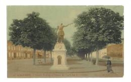 Cp, 33, Libourne, Cours Tourny Et Statue Du Capitaine De Géreaux, Voyagée 1905 - Libourne