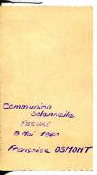 Communion Solennelle Françoise OSMONT - Kommunion Und Konfirmazion