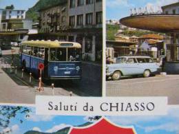 CH - Chiasso - Confine Italo-Svizzero    Automobile Auto Car Autobus  D104613 - Chiasso