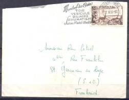 LUXEMBOURG   Lettre      Le 12 8 1959   Cachet MONDORF Les BAINS - Covers & Documents