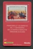 ITALIA TESSERA FILATELICA 2003 - ANNIVERSARIO DELLA DISFIDA DI BARLETTA - 030 - Philatelic Cards