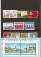 SUISSE  ANNEE COMPLETE 1984  N YVERT 1194/1246 NEUF ** - Nuevos