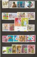 SUISSE  ANNEE COMPLETE 1989   N YVERT 1313/1336   NEUF ** - Nuevos