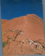 (461) Australia - NT - Climbing Ayers Rock - Uluru & The Olgas