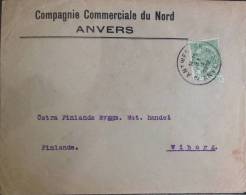 Finland Cover With 1912 Postmark - Cartas & Documentos