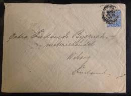 Great Britain: Cover Sent To Finland 1907 - Fine - Brieven En Documenten