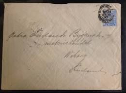 Great Britain: Cover Sent To Finland 1907 - Fine - Cartas & Documentos