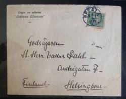 Sweden: Cover Sent To Finland 1912 - Fine And Rare - Cartas & Documentos