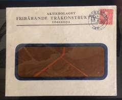 Sweden: Fine Cover - 1932 - Briefe U. Dokumente