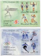 FINLAND / FINLANDIA (1994). FINLANDIA 95 - Olympics, Summer And Winter Sports - Helsinki 94 (1256) - Nuevos