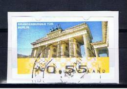 D Deutschland 2008 Mi 6 Automatenmarke 0,55 € Brandenburger Tor - Automaatzegels [ATM]