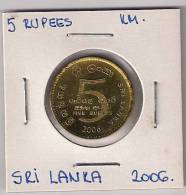 A10 Sri Lanka  5 Rupees 2006. UNC - Sri Lanka (Ceylon)