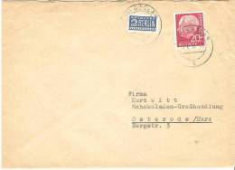 CARTA 1955 GOSLAR - Lettres & Documents