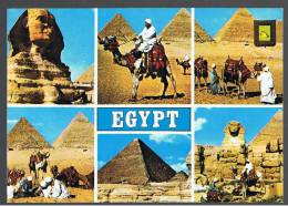 POSTAL - CARTE POSTALE -    EGIPTO Gizza  Piramides Nº85 - Guiza