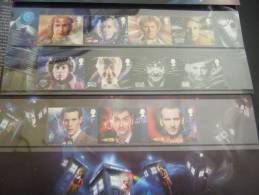 GREAT BRITAIN 2013 - DR WHO  STAMP SET + MINI SHEET (PRESENTATION PACK) MNH**         (`BOXENG-1150-rood) - Unused Stamps