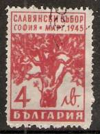 Bulgaria 1945  Slavic Congress, Sofia  (o) Mi.477a - Usados