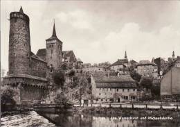 Deutschland, Bautzen 1972, Alte Wasserkunst Und Michaeliskirche, Gelaufen Nein - Bautzen