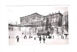 Saint Cergue, Vaud, Switzerland, Patinoire Du Grand Hotel, Ice Skating Patin à Glace Animation Fillettes N° 1836 - Kunstschaatsen