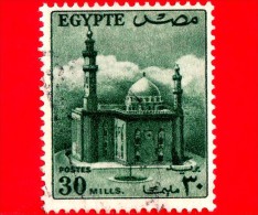 EGITTO - Usato - 1953 - Moschea Del Sultano Hussein - 30 - Oblitérés