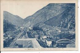 BREIL - Vue Générale Et La Gare Internationale - Breil-sur-Roya