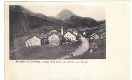 CARTOLINA - Clavières - SOUVENIR  - ALTA VAL DI SUSA  VIAGGIATA NEL 1908 - Panoramische Zichten, Meerdere Zichten
