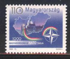 HUNGARY - 1999. Hungary Entrance Into NATO  MNH!! Mi 4528. - Neufs