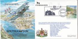 Great Britain FDC Scott #1772 26p Enid Blyton's Famous Five Flown 20 OCT 97 Signed Southampton Cancel - 1991-2000 Decimal Issues