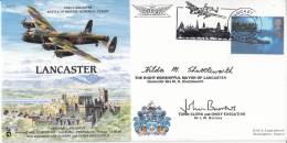 Great Britain FDC Scott #1759 26p Chadwick-Avro Flown 23 MAY 97 Signed By Mayor Of Lancaster Lancaster Cancel - 1991-2000 Dezimalausgaben