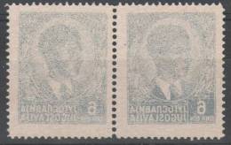 Montenegro 1941 - 6 D. Coppia Con Decalco ** - Montenegro