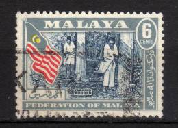 FEDERATION OF MALAYA - 1957/61 YT 80 USED - Fédération De Malaya