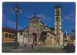 B3098 Prato - Piazza Duomo - La Cattedrale - Notturno - Bus / Viaggiata 1969 - Prato