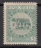 Fiume Scott No. 73  Mnh  Year 1919 - Fiume & Kupa