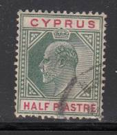 Cyprus Scott No 50 Used  Year 1904   Wmk 3 - Used Stamps