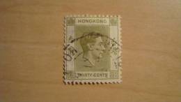 Hong Kong  1938  Scott #161  Used - Gebraucht