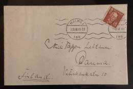 Sweden: Cover Sent To Finland 1938 - Fine - Lettres & Documents