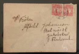 Sweden: Cover Sent To Finland - Fine - Storia Postale