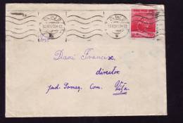 PEACE FIGHT, STAMPS ON COVER, 1950, ROMANIA - Covers & Documents