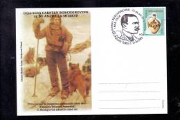 CARSTEN BORCHGREVINK, ANTARCTIC EXPLORER, SPECIAL POSTCARD, 2009, ROMANIA - Onderzoekers