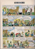 ASTERIX En CORSE 1ere Edition 2 Planches N° 5b Et 6b Préedition De L´Album Dans Pilote . - Asterix