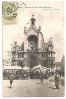 Bruxelles-Marché Et Eglise Sainte Catherine..-(Réf.4208) - Markten