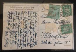 Germany: Used Postcard 1925 - Rare - Hey, Paul