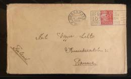 Danmark: Cover Sent To Finland 1935 - Fine - Lettres & Documents