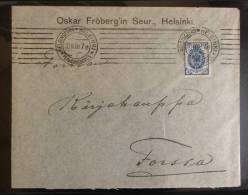 Finland: Old Cover 1909 - Fine - Lettres & Documents