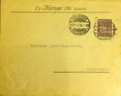 Finland: Cover 1936 - Fine - Storia Postale