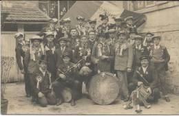 SUPERBE CARTE - PHOTO  DE CONSCRITS DE LA CLASSE 1927 - Carrieres Sous Poissy