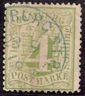 ALEMANIA 1864/65 (HAMBURGO) - Yvert #18 - VFU - Hambourg