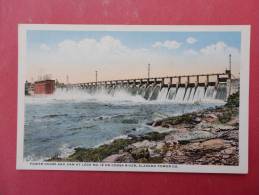 Power House & Dam At Lock # 12 On Coosa River Not Mailed===========   Ref  942 - Altri & Non Classificati