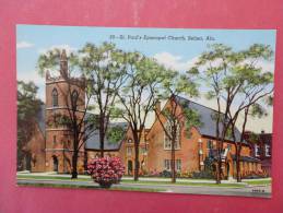 Alabama >Selma  St Pauls Episcopal Church ------- Not Mailed===========   Ref  942 - Autres & Non Classés