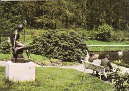 Deutschland, Sachsen, Bad Brambach 1974,  Nixe Im Kurpark, Gelaufen Ja 1974 - Bad Brambach